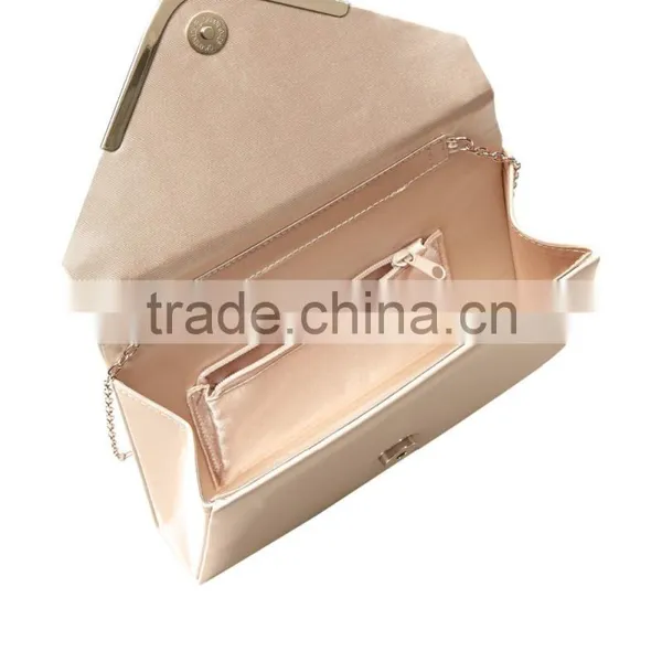 Personlized Womens Luxy Leather Envelope Clutch Bag photo-3