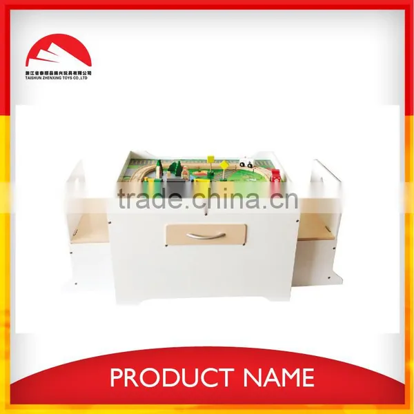 Wooden Kids Play Table and Chair Set photo-5