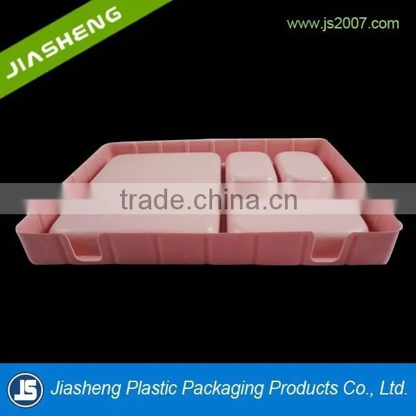 Pink Flocking Thermoformed Plastic Tray photo-4