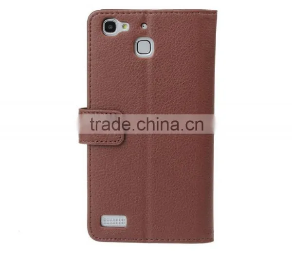 MMT PU Leather Case for Huawei Enjoy 5s Litchi Grain Anti Shock With Card Holder Frame Flip Wallet Case for Enjoy 5s photo-5