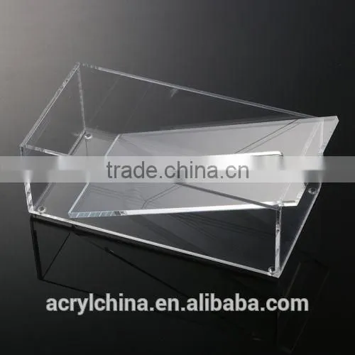 Home Tissue Box Holder Acrylic Napkin Holder Paper Cover Case Box photo-2