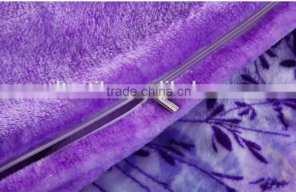 China Supplier Soft Printed Flannel Bedding Sets photo-6