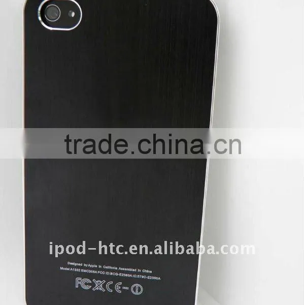 Luxury Clear Drawing Back Cover Holder for Smartphone Iphone 4th 4G Accessories