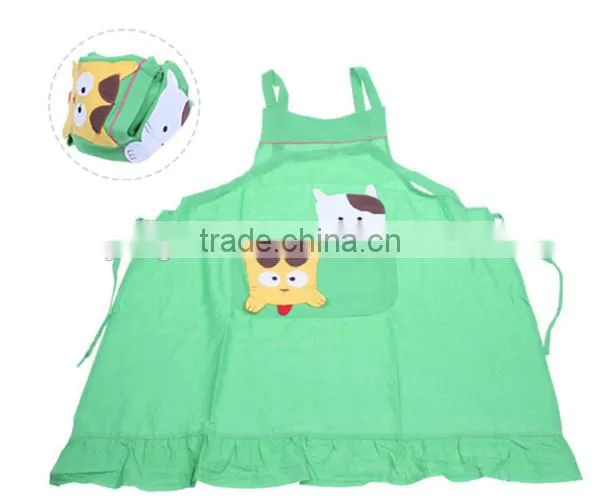 Hot Fashion 100 Cotton Quick Dry Printed Short Waist Apron photo-4