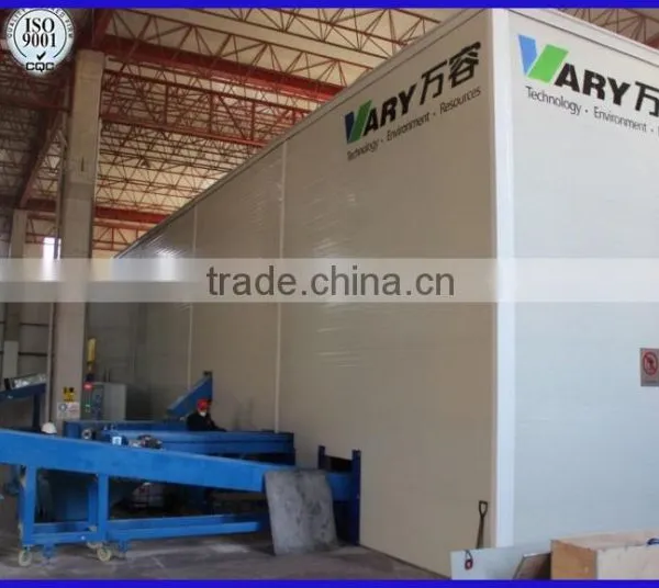Multi-function High Precision Icebox Freezer Reclaim Machine With Cyclone Separator and Eddy Current Separator