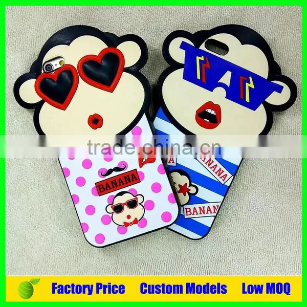 High Quality Factory Direct 3d Cartoon Cell Phone Silicone Case Cover for Iphone 6 6s 6plus Price 1.5usd photo-4