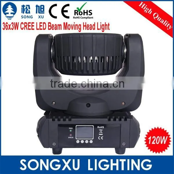 36*3w Factory Price Rgbw Moving Head Led Beam for Stage Used photo-3