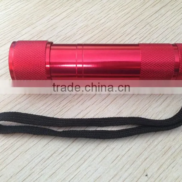 8+1 LED Flashlight with Laser-2
