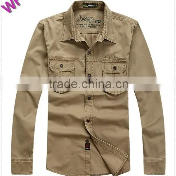 Custom Latest Military Shirt Designs for Men photo-3