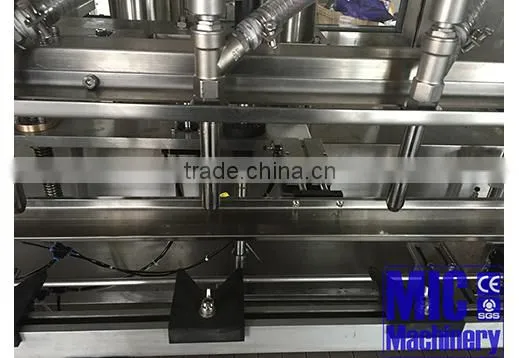 With 2016 Latest Touch Screen MIC-ZF12 Linear Automatic Bottle Filling Capping and Labeling Machine photo-3