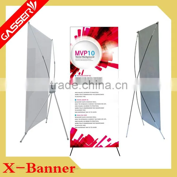 High Quality ABS Plastic Parts and Iron Pipe Plastic x Banner Stand photo-3