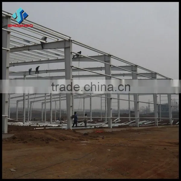 Constuction Design Two Story Steel Structure Prefabricated Steel Warehouse photo-5