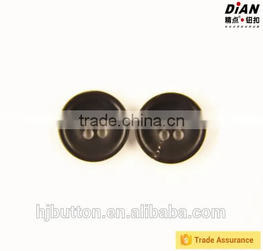 2016 DIAN Round Shape Eco-Friendly Washable Concave Surface Real Clothing Horn Button for Suits photo-3