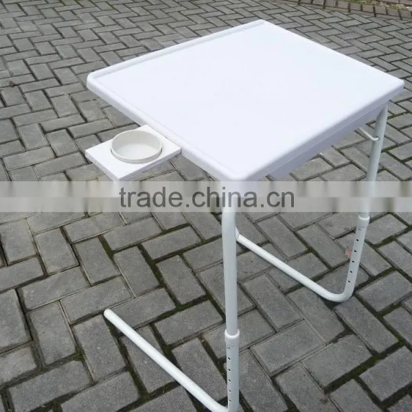 Cheap Price and Good Quality New Design Cup Holder Folding Computer Table photo-2
