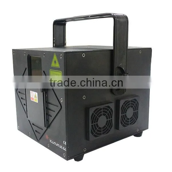 Fly Case dj Lighting 2000mw 2w Rgb Full Color Animation Laser Light photo-2