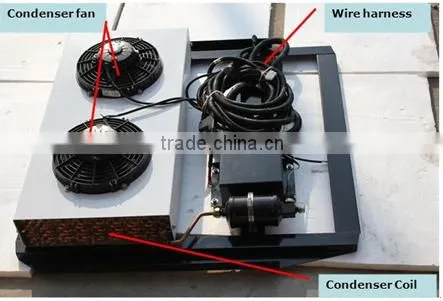 TKT 300R Competitive Keeping Fresh Battery Driven Cargo Van Refrigeration Unit photo-2