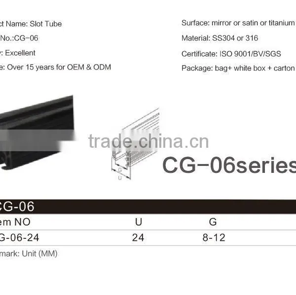 Low Price Professional Design Stainless Steel Square Tube Slotted photo-3