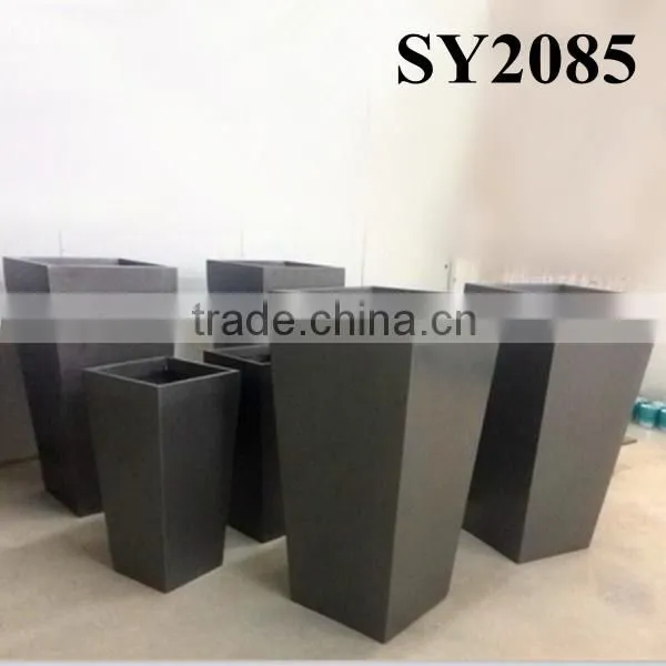 Pot for Sale Small Custom Color Fiberglass Flower Pot photo-5