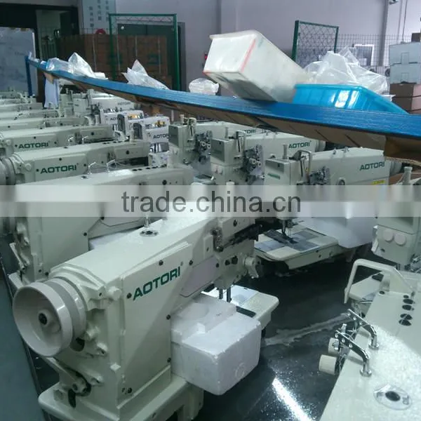 Heavy Duty Twin Needle Lockstitch Sewing Machine 872 875 photo-3