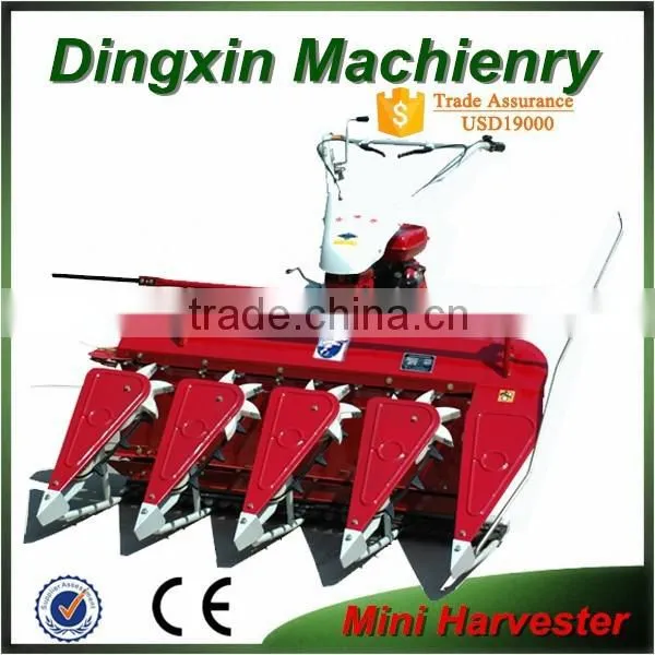 Mini Self-walking 4 Lines Diesel Hay Harvester photo-2