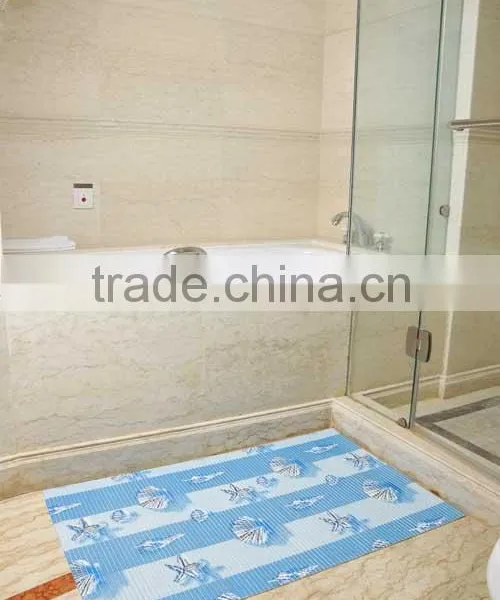 Ocean Style Printed Vinyl Foam Funny Bath Mat