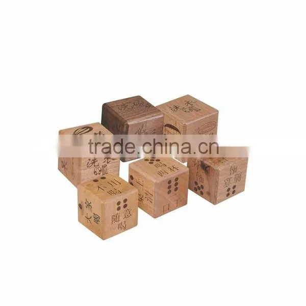 Wooden Dice Casino Quality Dice Poker Dice