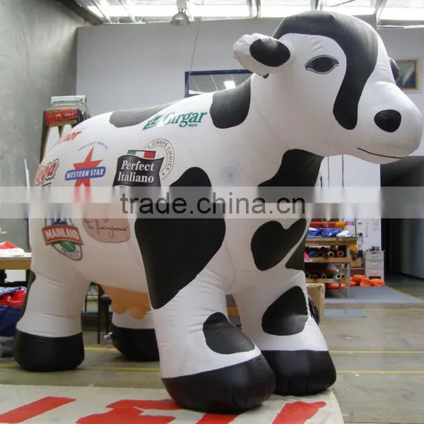 2014 Hot Sale Giant Inflatable Advertising Cow Model