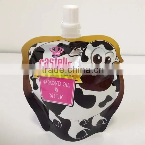 Standing Body Lotion Plastic Packaging Bag photo-4