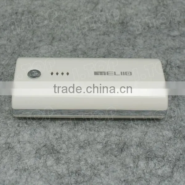 Fashion Power Bank 5200mAh Backup Power Bank With LED Lights