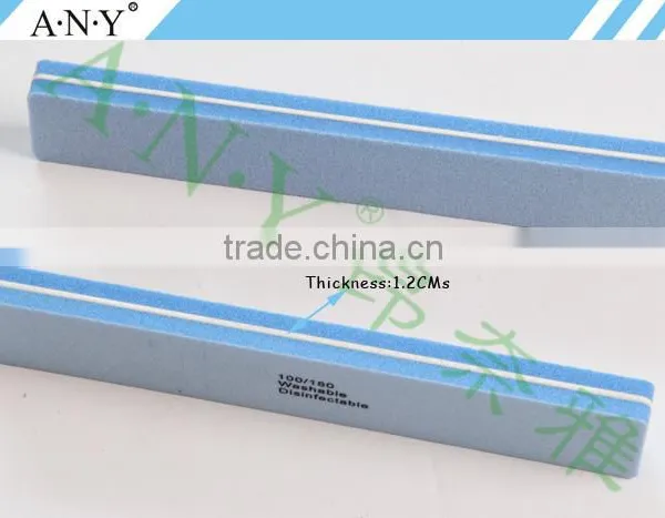 Professional Nail Care Shaping and Polising Blue Sponge Nail Salon Nail FIle Wide Shape photo-4