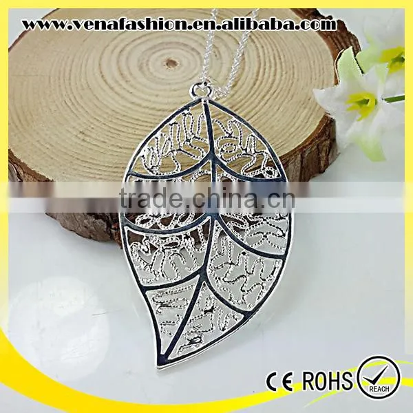 Hollow Silver Leaf Bridal New Model Jewelry Set, Beautiful Jewelry Set photo-2