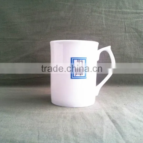 White Ceramic Bone China Ceramic Coffee Mug With Handle photo-4