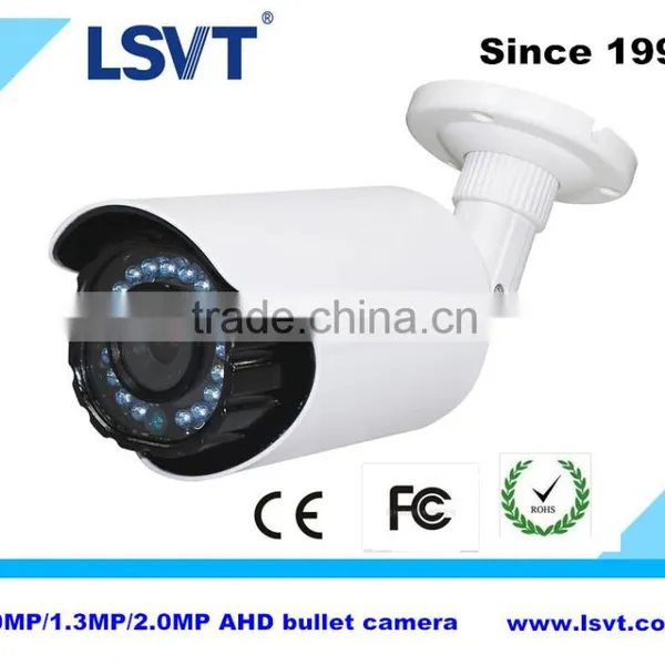 1.0mp/1.3MP/2.0MP 720p/960p/1080P IP66 Waterproof Outdoor AHD Bullet Cameras, CCTV Cameras With IR-cut, Night Vision, YH831 photo-2