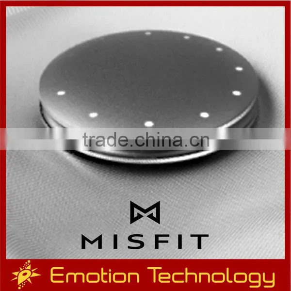 Misfit Shine Sports Activity Tracker Monitor Space Grey Gray w/ Sports Band Clasp