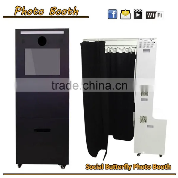 2016 Instagram Sticker Photo Booth With Software/Cabinet/Printer/Camera For Wedding/Party/Rent photo-4