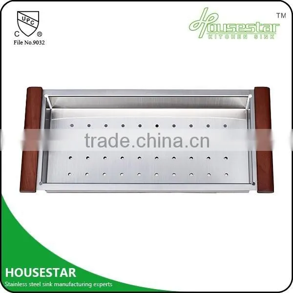 China Manufacture New Style Housestar Kitchen Sink Factory Price Stainless Steel Colander Made in China Sink Colander photo-6