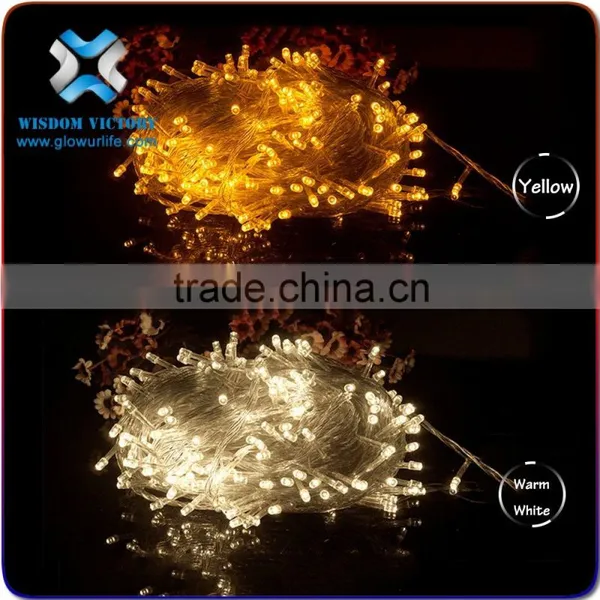2016 Led Christmas Icicle Light 3m*0.9m Steady Light Single Color White Cable,led Christmas String Light photo-5