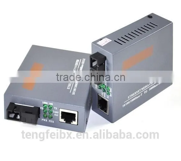 1000M 20KM, Media Convert, Fiber Ethernet Converter With 4 RJ45 Ports;Optical Media Converter photo-3