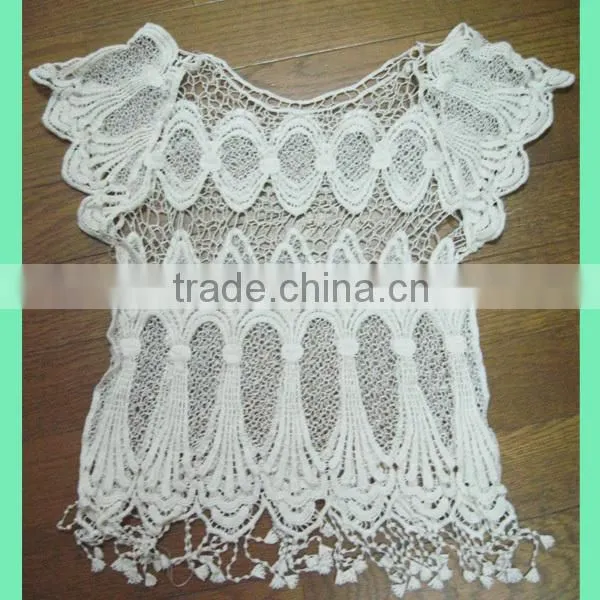 White Cotton Flowers Latest-tops-designs-girls