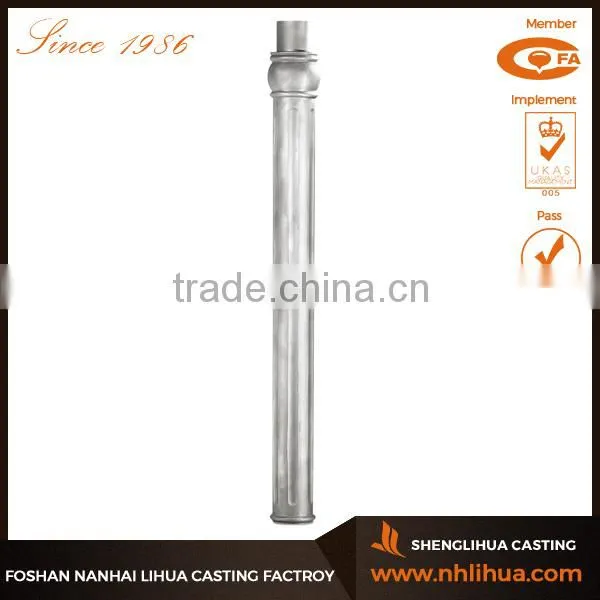 B006 Aluminum Sand Casting Decorative Outdoor Lighting Poles