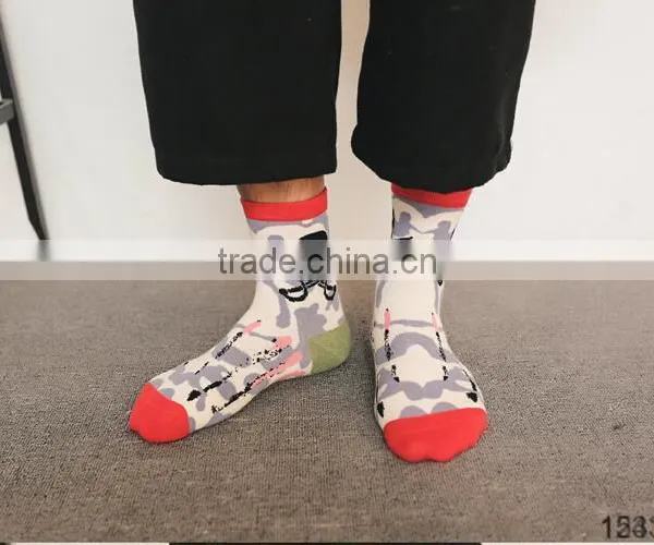 2016 Hot Sale Colors Man Cheap Week Sock photo-2
