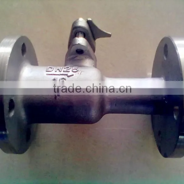 China Manufacturer High Temperature Stainless Steel Ball Valve With Flanged Ends photo-3