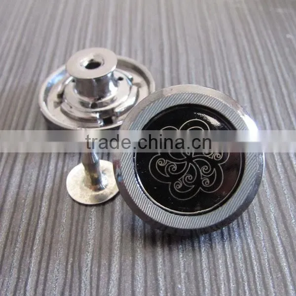 Alloy Metal Denim Jeans Button photo-4