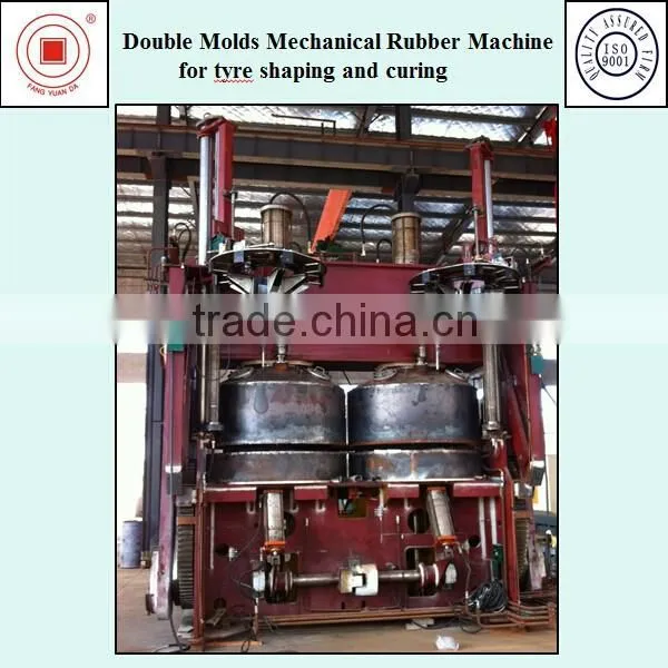 Double Molds Mechanical Rubber Machine for Tyre Shaping and Curing