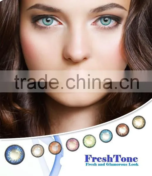 Natural Contact Lenses Freshtone Premium Satin Gray Korean Color Contact Lens Wholesale photo-5