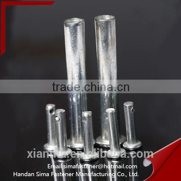 China Fasteners With Head and Hole Carbon Steel Clevis Pins photo-4