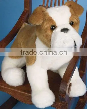 Bulldog Plush Stuffed Dog