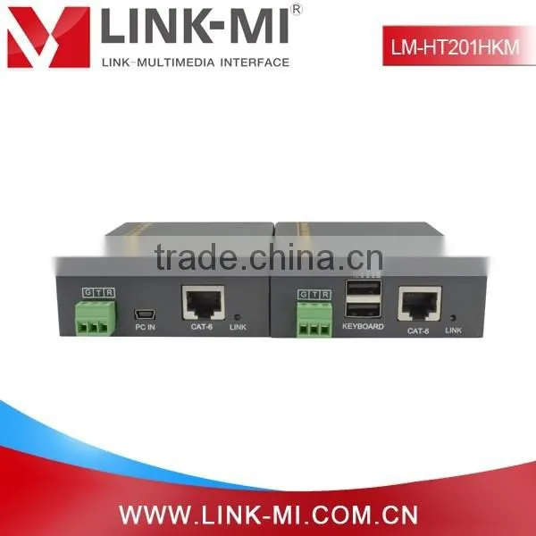 LINK-MI LM-HT201HKM 100m 4K 3D HDBaseT HDMI KVM Extender With USB photo-3