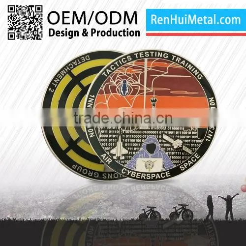 2016 Best Hotsell Cheap Custom Plating 18k Gold Coins photo-4