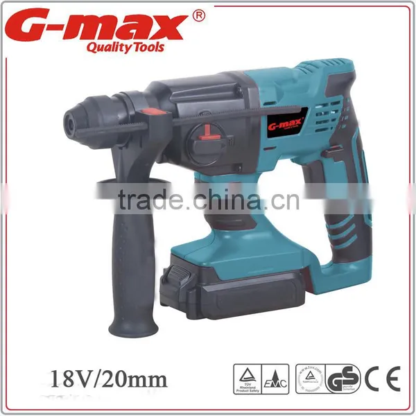 G-max New Arrival 18V Lithium Cordless Rotary Hammer Drill GT13071 photo-3